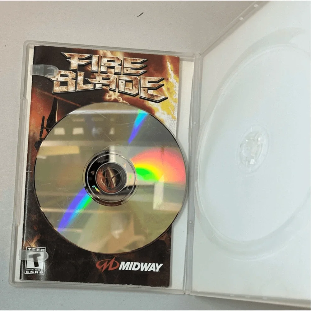 FireBlade (Sony PlayStation 2, 2002) CIB complete manual box disc tested